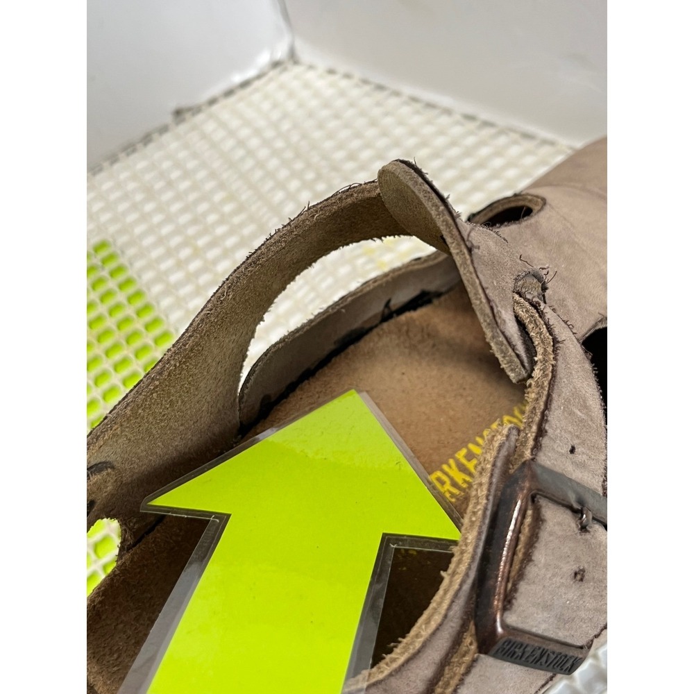 Birkenstock Suede Bonn Clogs Shoes Size 40 L9 M7 Fair Condition Stain, Glued - Picture 10 of 14